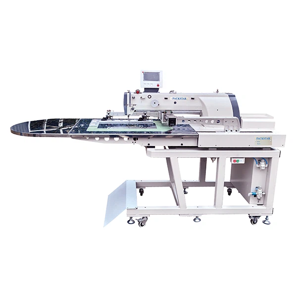 Automatic jumbo bag loop sewing machine