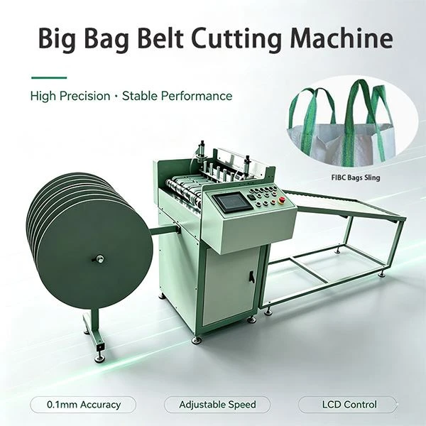 6Pcs Big Bag Belt Cutting Machine