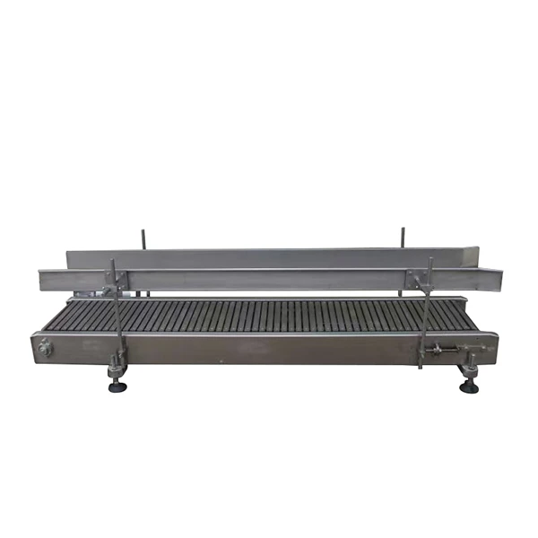 2.50M Stainless Steel Slat Conveyor For Filled Bags